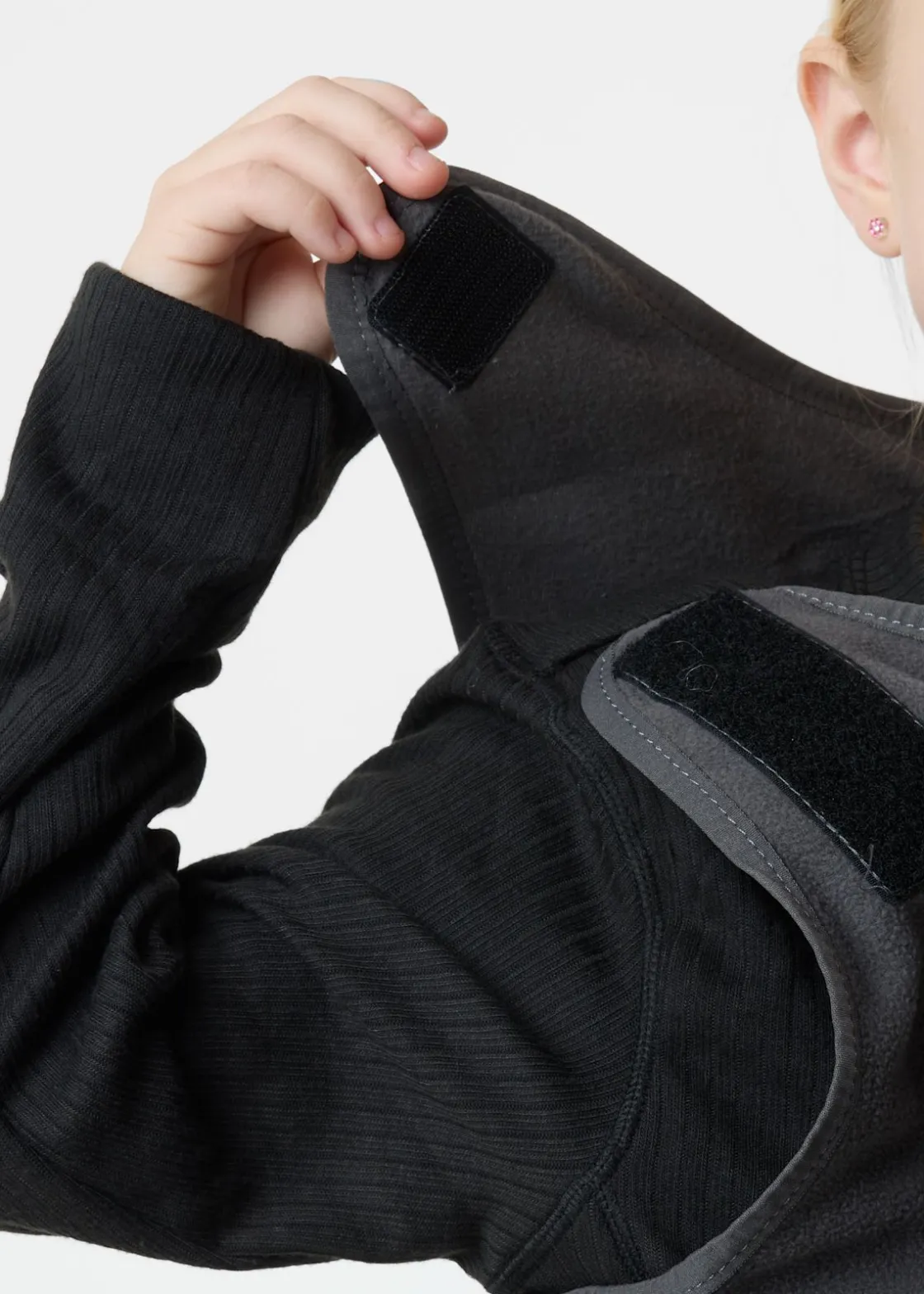 Online Swedemount Rusk Fleece Rain Set JR Lt Pink/Plum