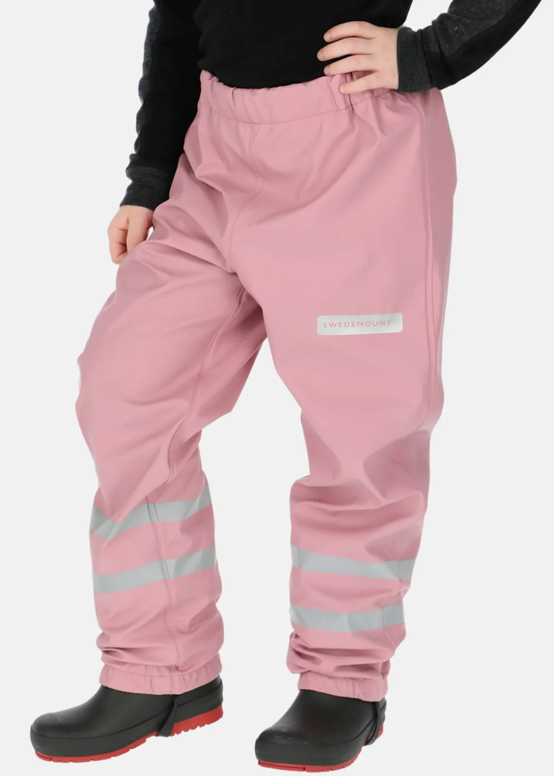 Hot Swedemount Rusk PU Fleece Pants JR Dusty Rose