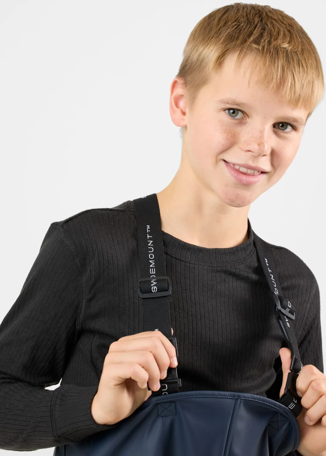 Outlet Swedemount Rusk Rain Set JR Blue/Dk Navy