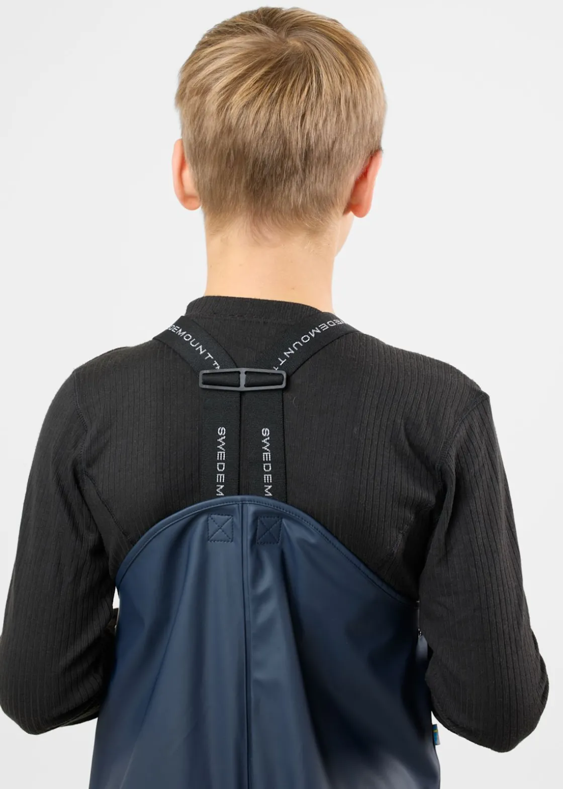 Outlet Swedemount Rusk Rain Set JR Blue/Dk Navy