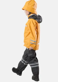Discount Swedemount Rusk Rain Set JR Mustard Yellow/Charcoal