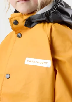 Discount Swedemount Rusk Rain Set JR Mustard Yellow/Charcoal