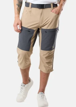 Clearance Nautic XPRNC Sail 3/4 Pants Beige/Charcoal Melange