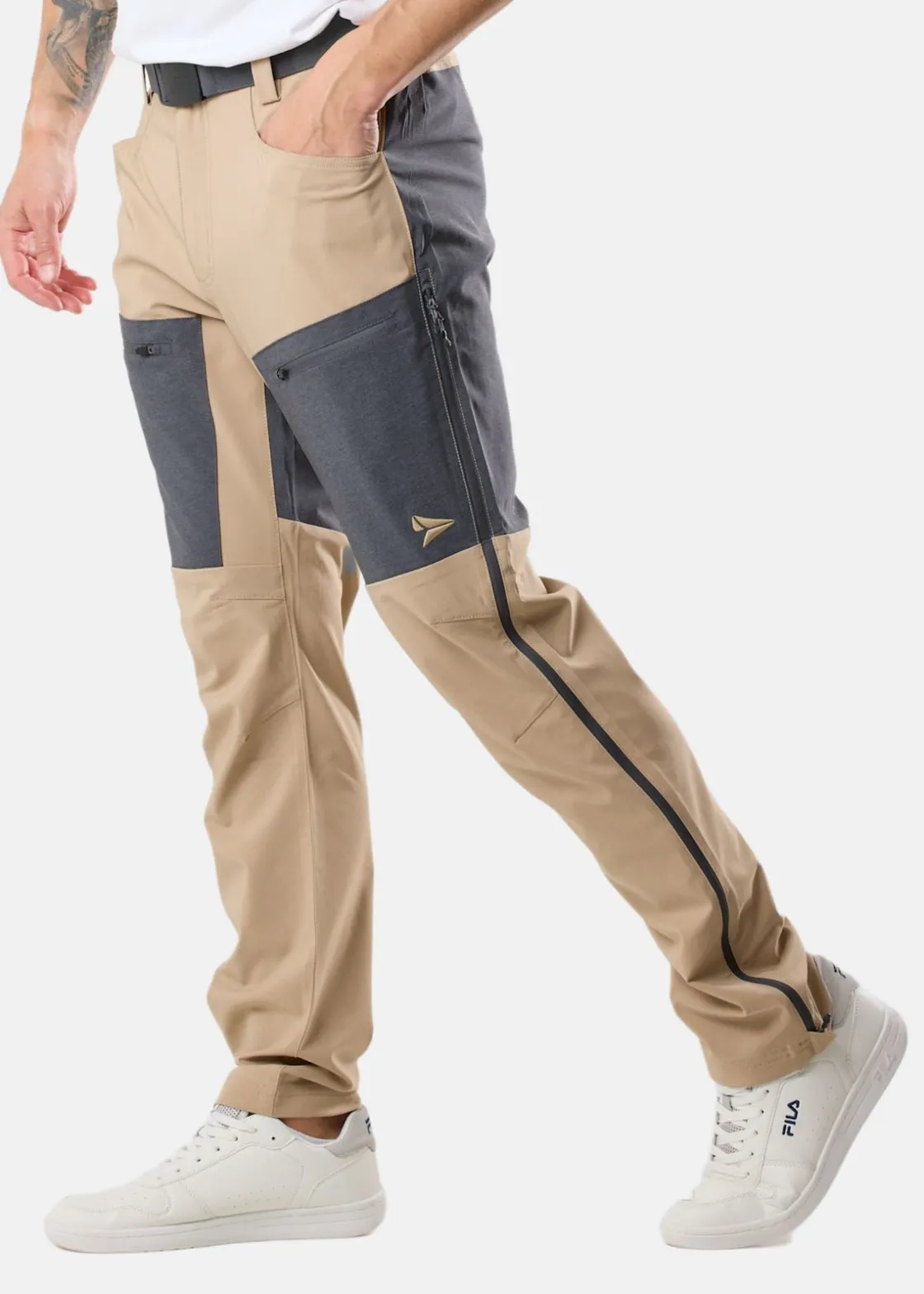 Hot Nautic XPRNC Sail Pants Beige/Charcoal Melange