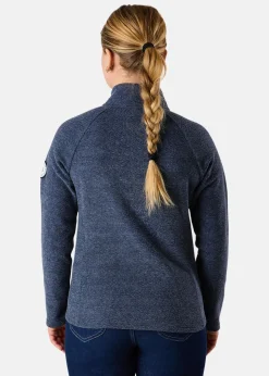 Hot Seaside Sailor Fleece W Navy Melange
