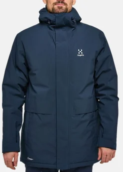 New Haglöfs Salix Proof Mimic Parka Men Tarn Blue
