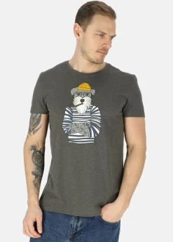 Hot Denim Factory San Diego Tee Olive Melange