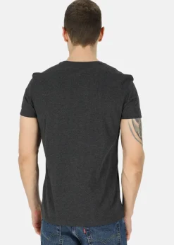 New Denim Factory San Diego Tee Charcoal Melange