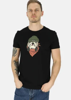 Discount Denim Factory San Diego Tee Black