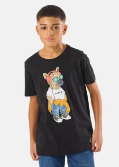 Clearance Denim Factory San Diego Tee B JR Black