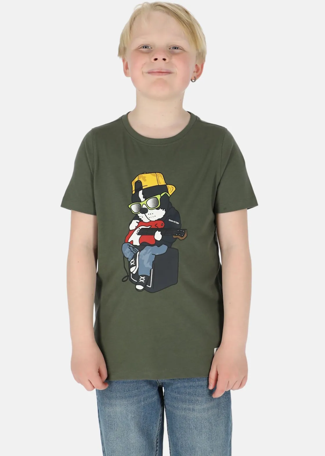 Sale Denim Factory San Diego Tee B JR Olive