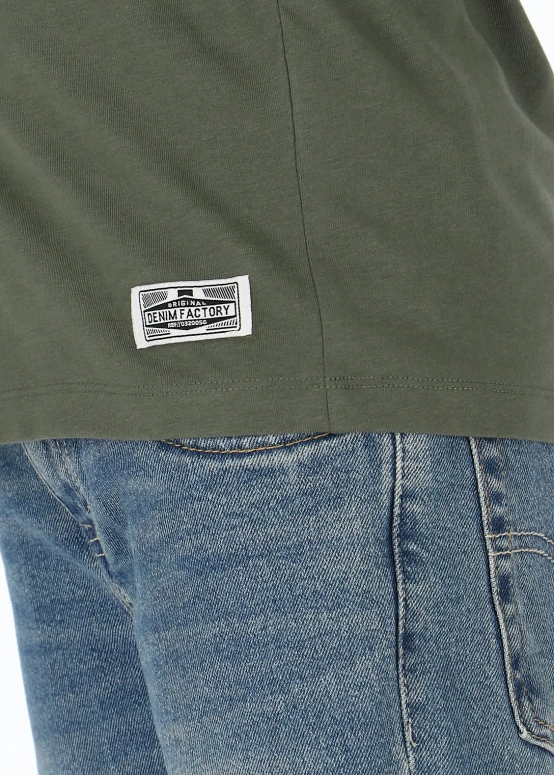 Sale Denim Factory San Diego Tee B JR Olive