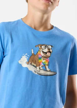 Sale Denim Factory San Diego Tee B JR Blue