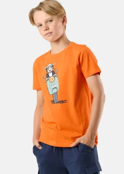 Denim Factory San Diego Tee B JR Orange