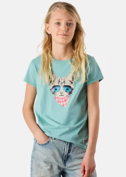 New Denim Factory San Diego Tee G JR Sage Green