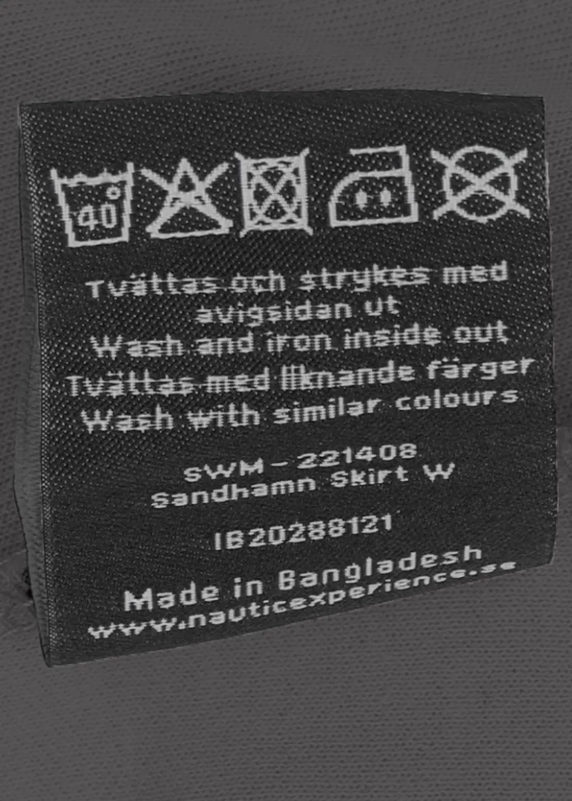 Nautic XPRNC Sandhamn Skirt W Navy