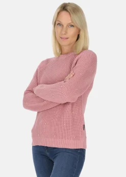 Best Seaside Sankt Claud Knitted Sweater W Dusty Rose