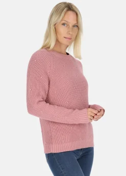 Best Seaside Sankt Claud Knitted Sweater W Dusty Rose