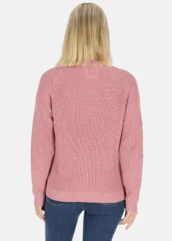 Best Seaside Sankt Claud Knitted Sweater W Dusty Rose