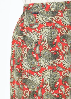 Hot Seaside Sankt Claud Long Skirt JR Paisley Raspberry