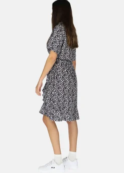 Sale Seaside Sankt Claud Short Dress W Navy Flower