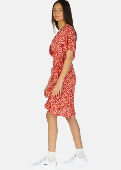Discount Seaside Sankt Claud Short Dress W Red Flower