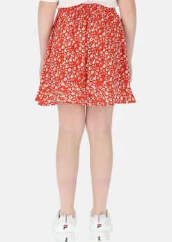Hot Seaside Sankt Claud Short Skirt JR Red Flower