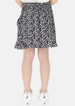 Hot Seaside Sankt Claud Short Skirt JR Navy Flower