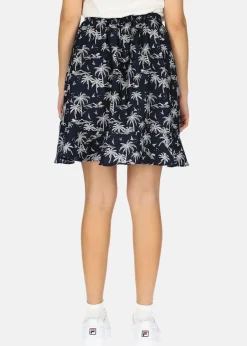 Best Seaside Sankt Claud Short Skirt W Navy Palm