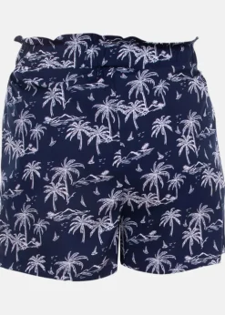 Clearance Seaside Sankt Claud Shorts Navy Palm
