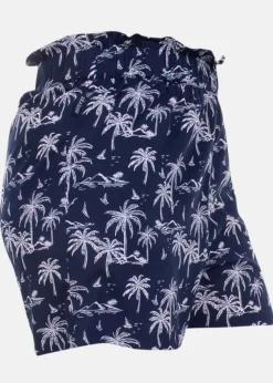 Clearance Seaside Sankt Claud Shorts Navy Palm