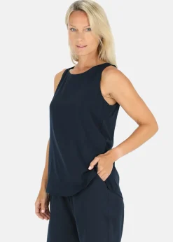 Outlet Seaside Sankt Claud Singlet W Navy