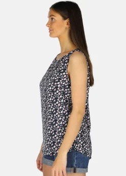 Online Seaside Sankt Claud Singlet W Navy Flower