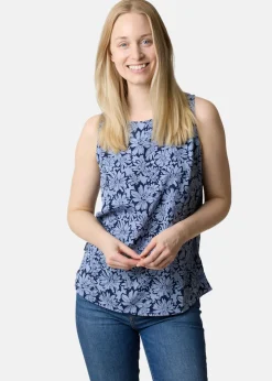 Sale Seaside Sankt Claud Singlet W Daisey Flower Blue