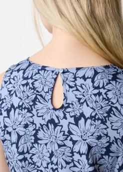 Sale Seaside Sankt Claud Singlet W Daisey Flower Blue