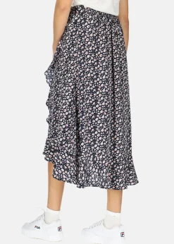 Online Seaside Sankt Claud Skirt W Navy Flower