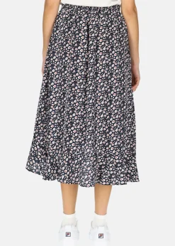 Online Seaside Sankt Claud Skirt W Navy Flower