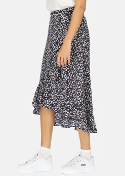 Online Seaside Sankt Claud Skirt W Navy Flower