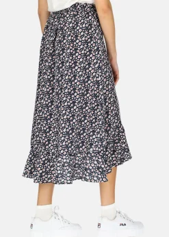 Online Seaside Sankt Claud Skirt W Navy Flower