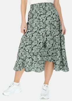 Best Seaside Sankt Claud Skirt W Daisey Flower Green
