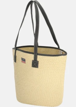 New Seaside Sankt Claud Straw Bag Beige