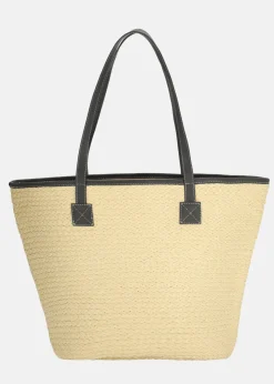 New Seaside Sankt Claud Straw Bag Beige