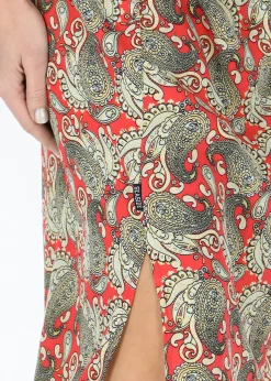 Sale Seaside Sankt Claud Tunic Dress W Paisley Raspberry