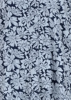 Clearance Seaside Sankt Claud Tunic Top W Daisey Flower Blue