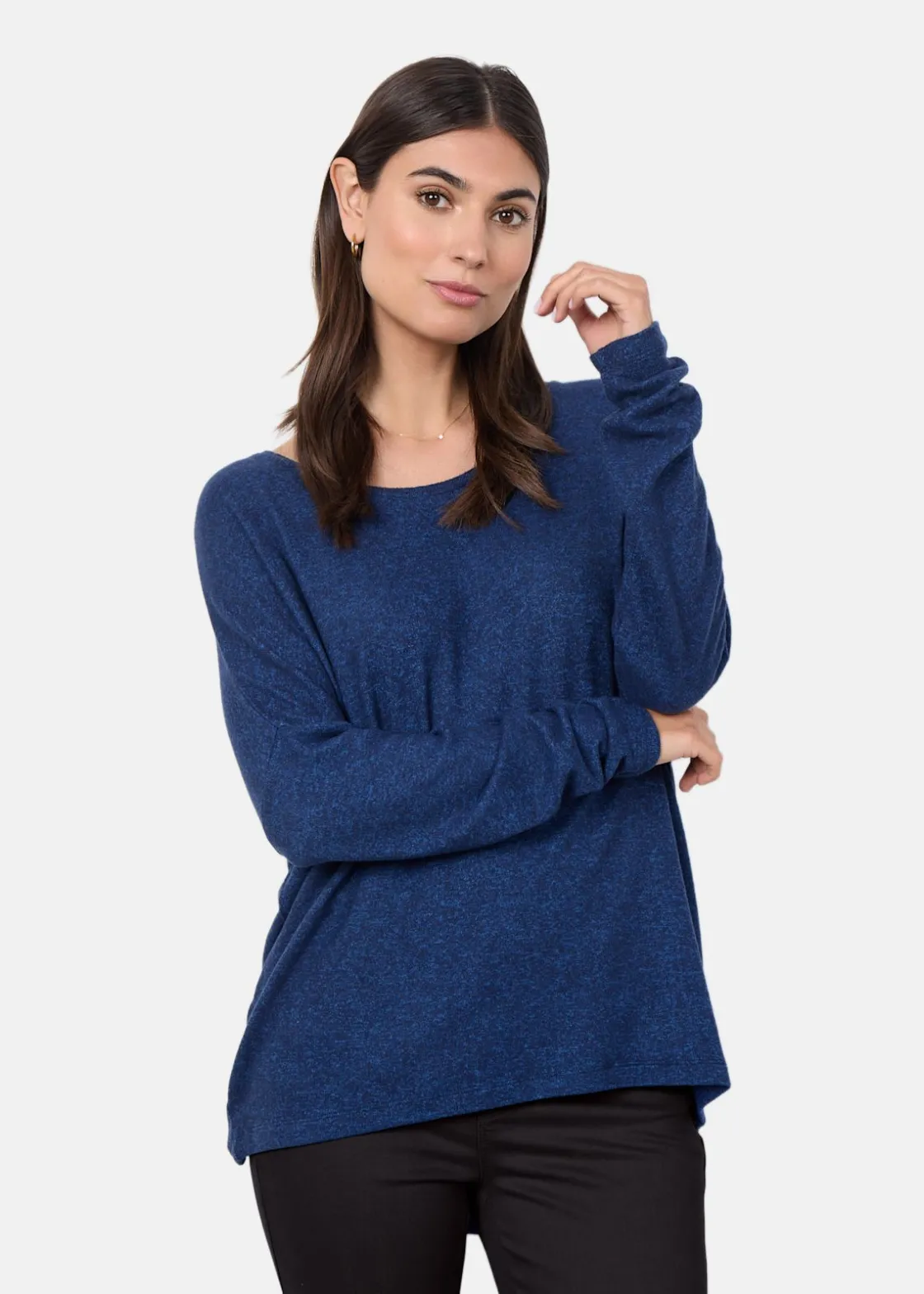 Clearance Soya Concept SC-BIARA 1 NAVY MELANGE