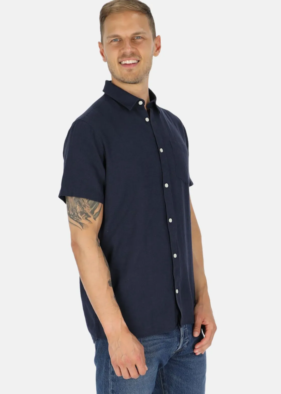 Online Solid SDALLAN SS SH Insignia Blue