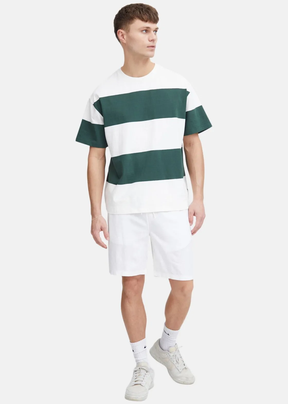 Solid SDAurelius Elasticated White