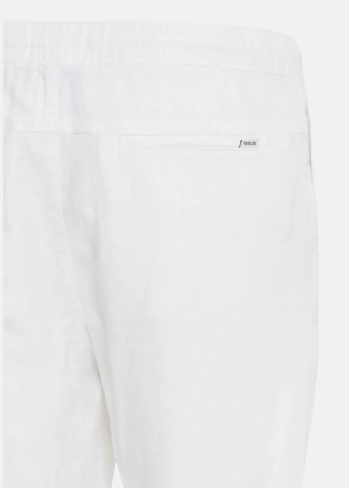 Solid SDAurelius Elasticated White