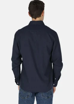 Discount Solid SDENEA ALLAN LS Insignia Blue