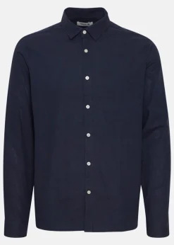 Discount Solid SDENEA ALLAN LS Insignia Blue